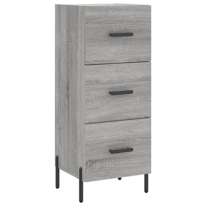 Sideboard Grau Sonoma 34,5x34x90 cm Holzwerkstoff