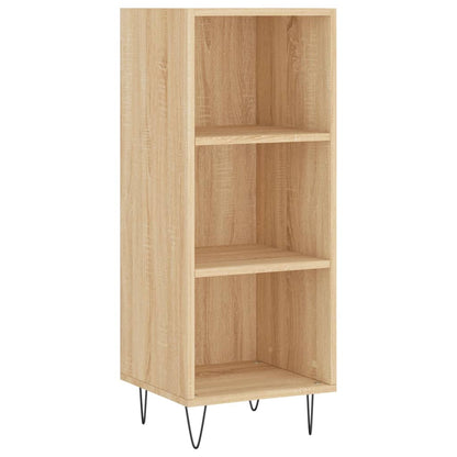 Sideboard Sonoma-Eiche 34,5x32,5x90 cm Holzwerkstoff