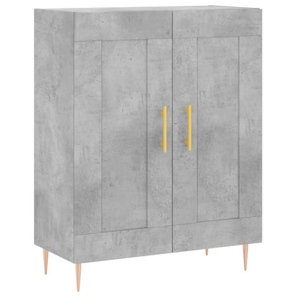 Sideboard Betongrau 69,5x34x90 cm Holzwerkstoff