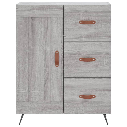 Sideboard Grau Sonoma 69,5x34x90 cm Holzwerkstoff