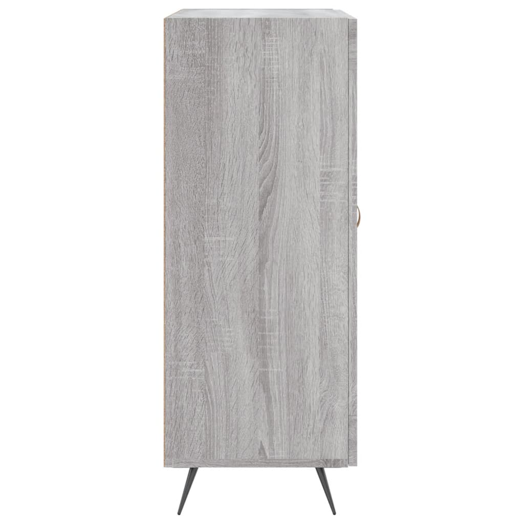 Sideboard Grau Sonoma 69,5x34x90 cm Holzwerkstoff