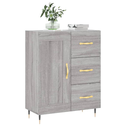 Sideboard Grau Sonoma 69,5x34x90 cm Holzwerkstoff