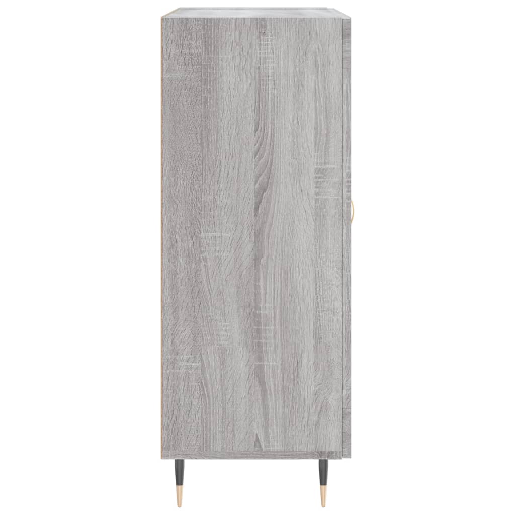 Sideboard Grau Sonoma 69,5x34x90 cm Holzwerkstoff