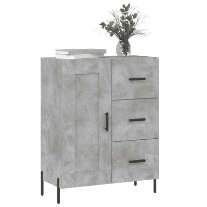 Sideboard Betongrau 69,5x34x90 cm Holzwerkstoff