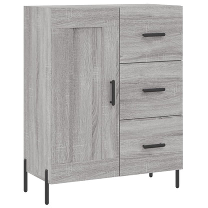 Sideboard Grau Sonoma 69,5x34x90 cm Holzwerkstoff