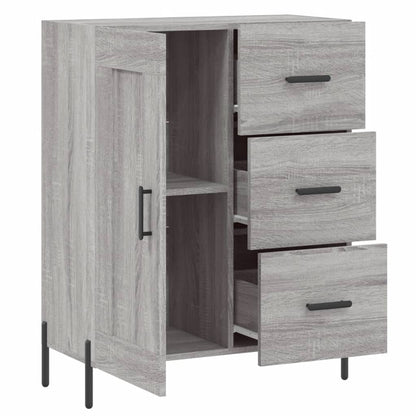 Sideboard Grau Sonoma 69,5x34x90 cm Holzwerkstoff