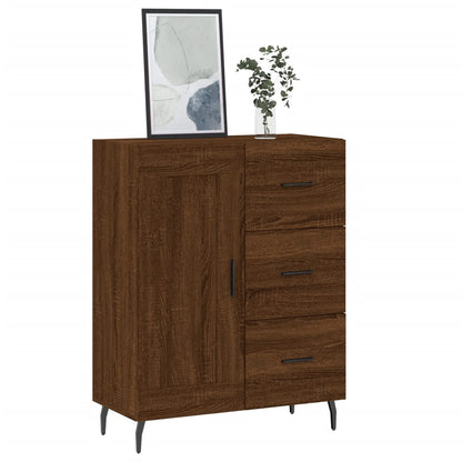 Sideboard Braun Eichen-Optik 69,5x34x90 cm Holzwerkstoff