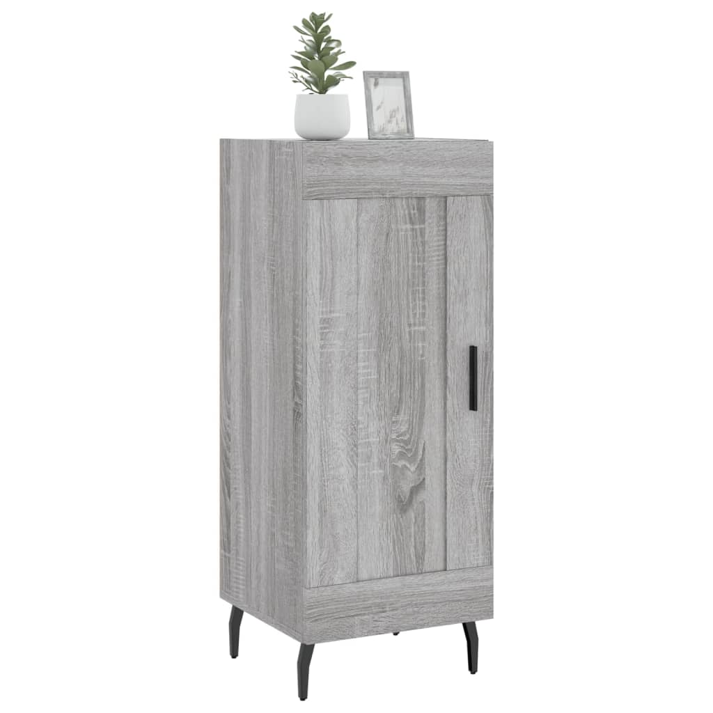 Sideboard Grau Sonoma 34,5x34x90 cm Holzwerkstoff