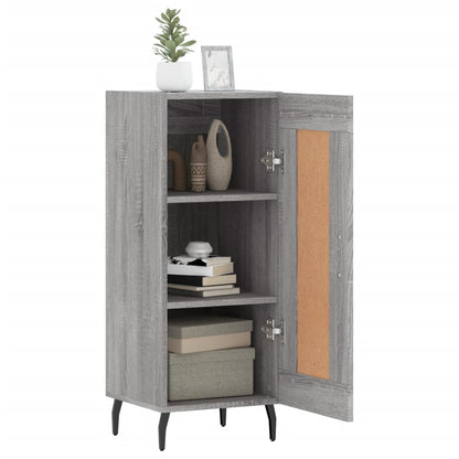 Sideboard Grau Sonoma 34,5x34x90 cm Holzwerkstoff