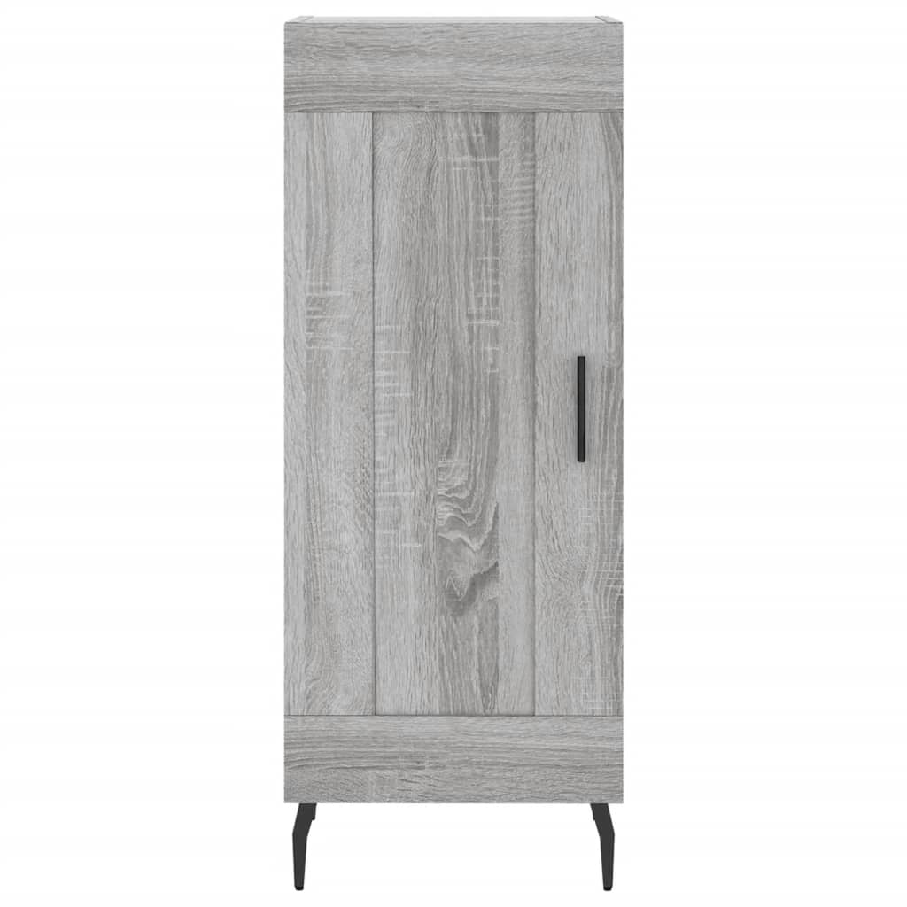 Sideboard Grau Sonoma 34,5x34x90 cm Holzwerkstoff