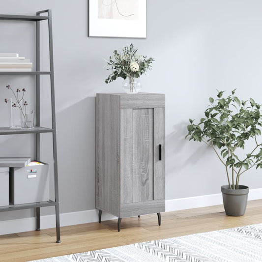 Sideboard Grau Sonoma 34,5x34x90 cm Holzwerkstoff