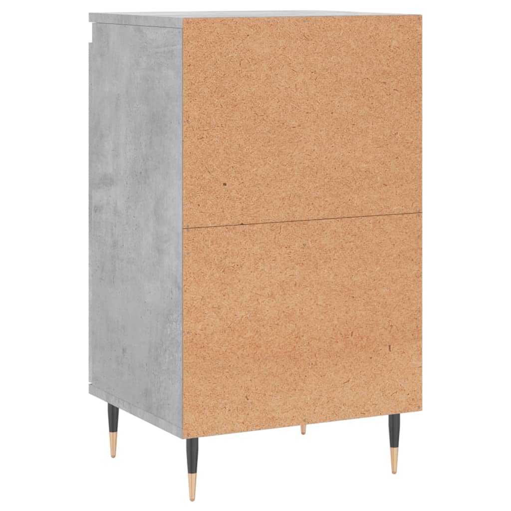 Sideboards 2 Stk. Betongrau 40x35x70 cm Holzwerkstoff