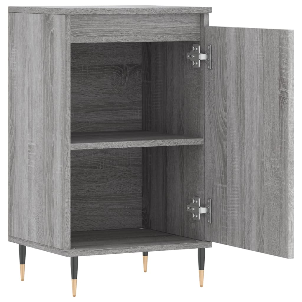 Sideboards 2 Stk. Grau Sonoma 40x35x70 cm Holzwerkstoff