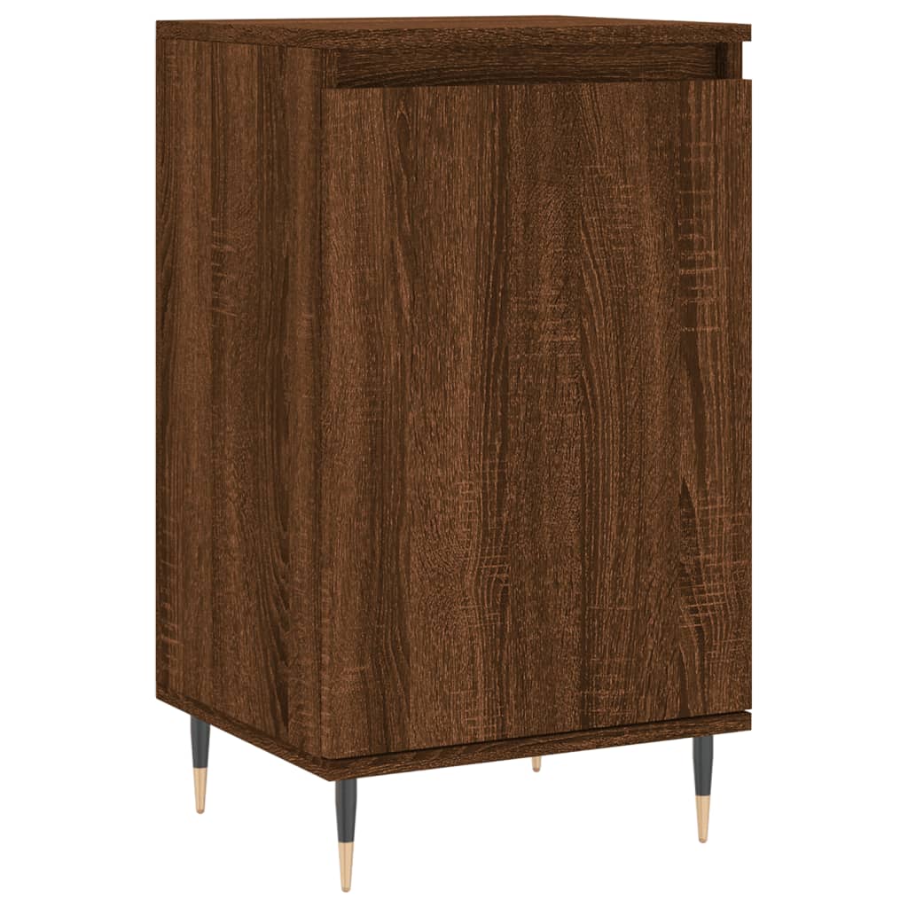 Sideboard Braun Eichen-Optik 40x35x70 cm Holzwerkstoff