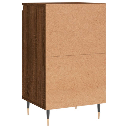 Sideboard Braun Eichen-Optik 40x35x70 cm Holzwerkstoff