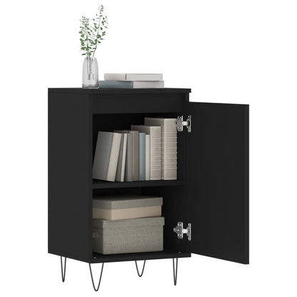 Sideboards 2 Stk. Schwarz 40x35x70 cm Holzwerkstoff