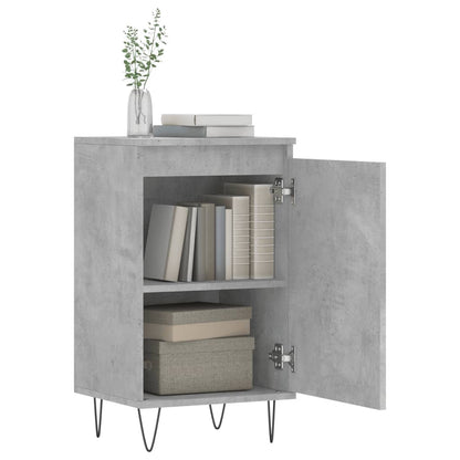 Sideboards 2 Stk. Betongrau 40x35x70 cm Holzwerkstoff