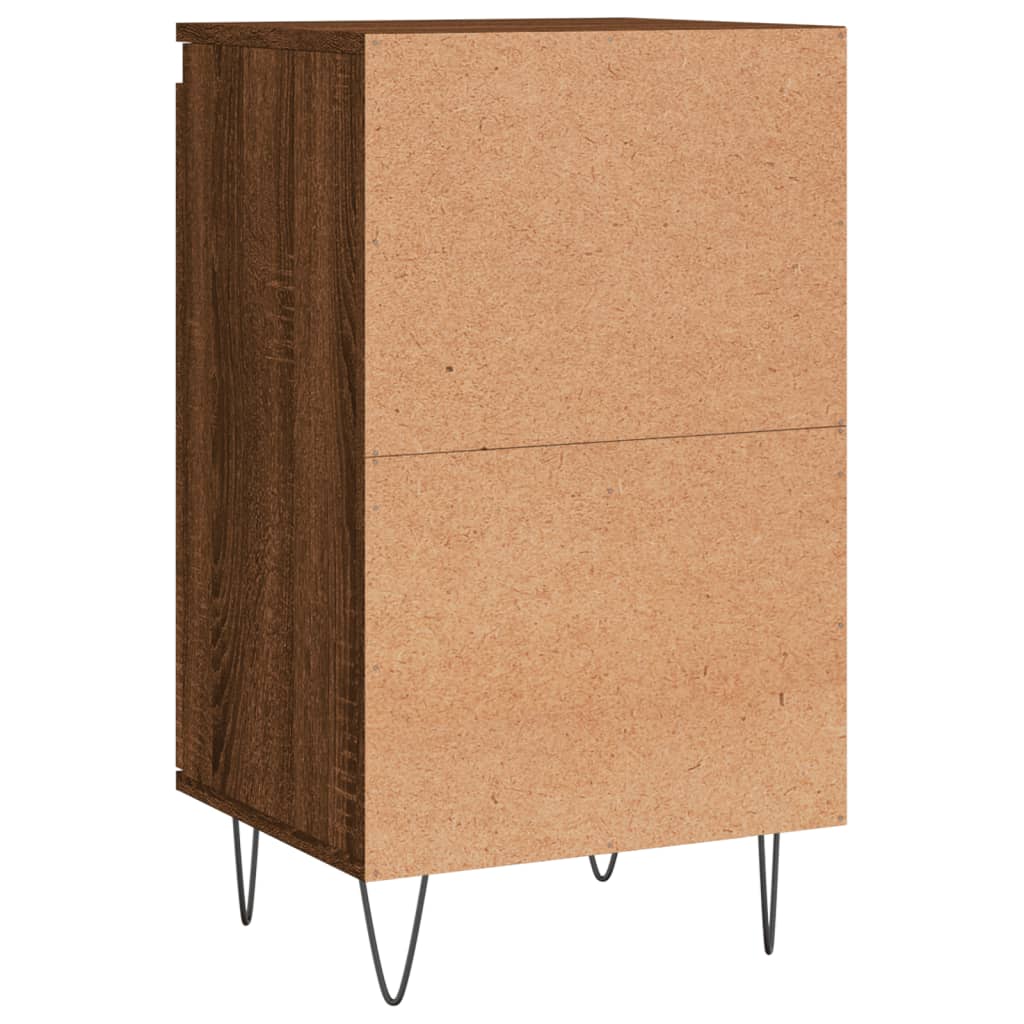 Sideboards 2 Stk. Braun Eichen-Optik 40x35x70 cm Holzwerkstoff