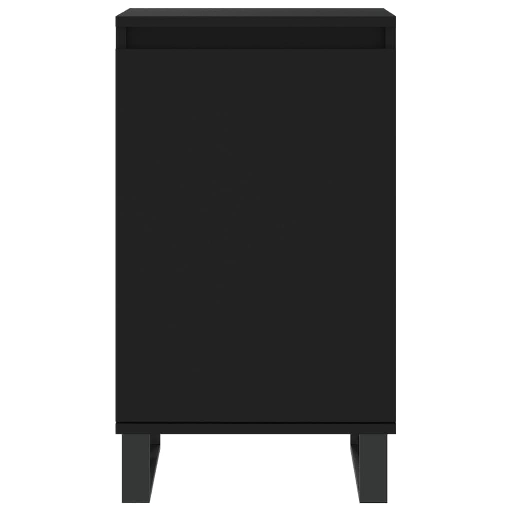 Sideboards 2 Stk. Schwarz 40x35x70 cm Holzwerkstoff