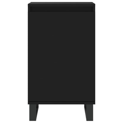 Sideboards 2 Stk. Schwarz 40x35x70 cm Holzwerkstoff