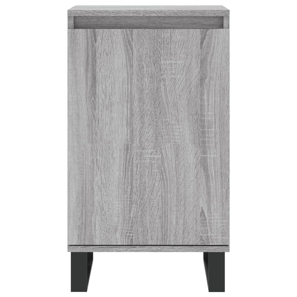 Sideboards 2 Stk. Grau Sonoma 40x35x70 cm Holzwerkstoff