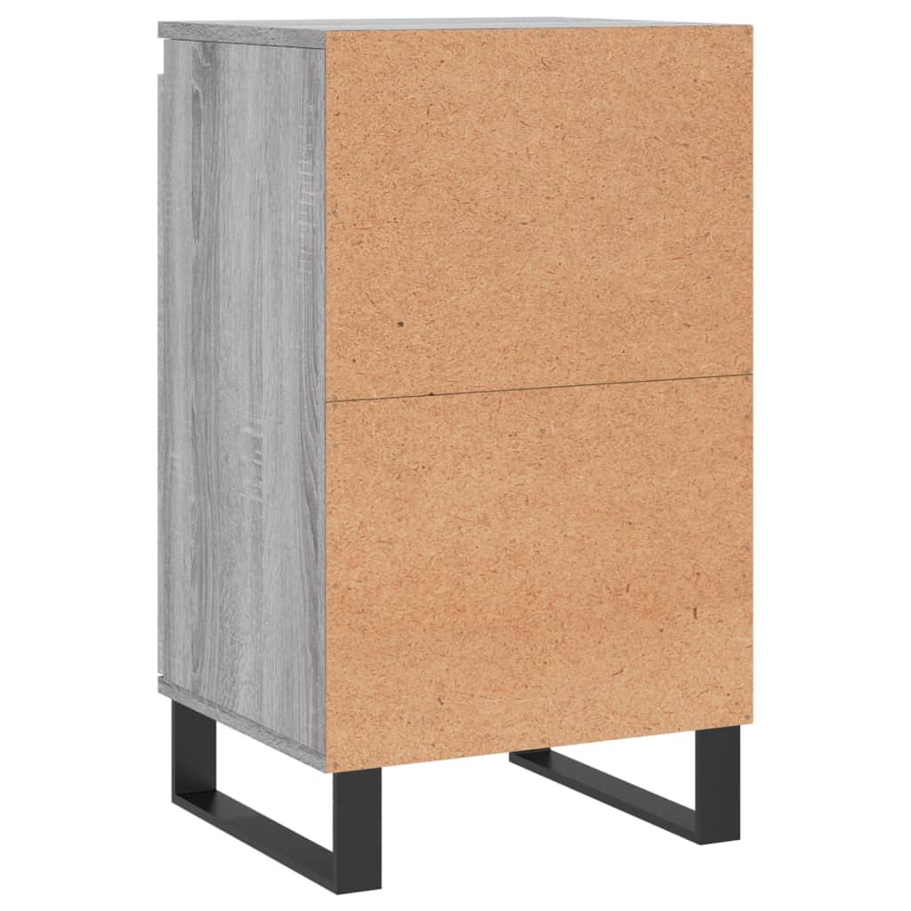 Sideboards 2 Stk. Grau Sonoma 40x35x70 cm Holzwerkstoff