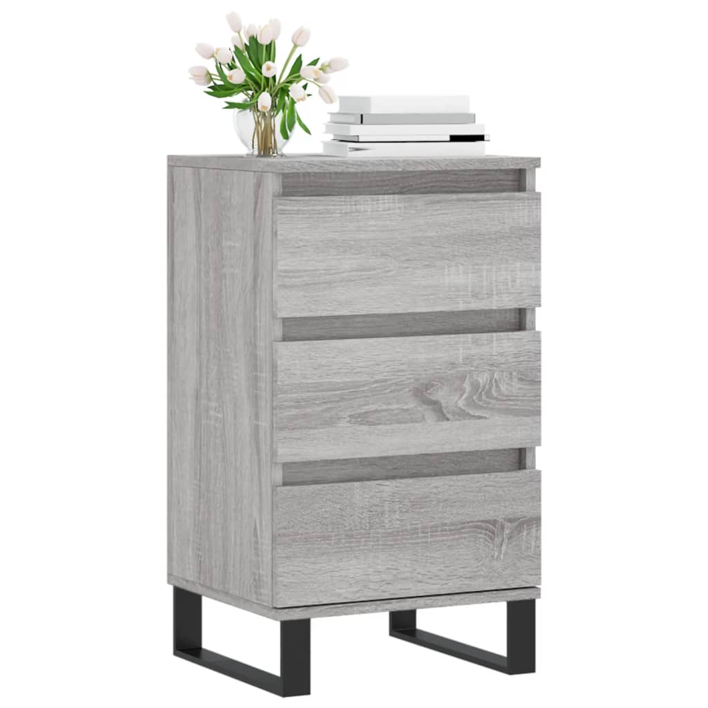 Sideboard Grau Sonoma 40x35x70 cm Holzwerkstoff