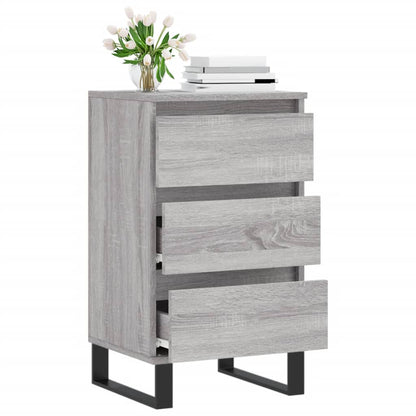 Sideboard Grau Sonoma 40x35x70 cm Holzwerkstoff