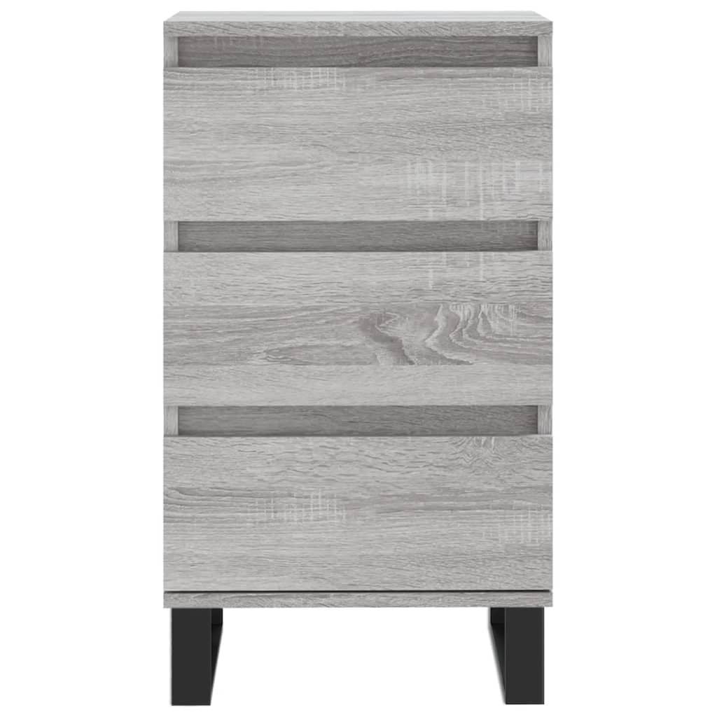 Sideboard Grau Sonoma 40x35x70 cm Holzwerkstoff