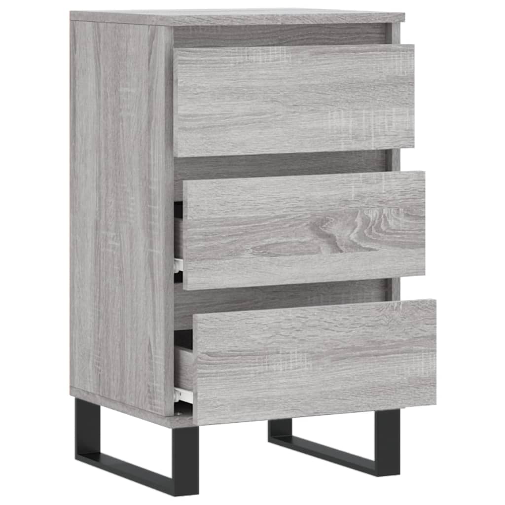 Sideboard Grau Sonoma 40x35x70 cm Holzwerkstoff