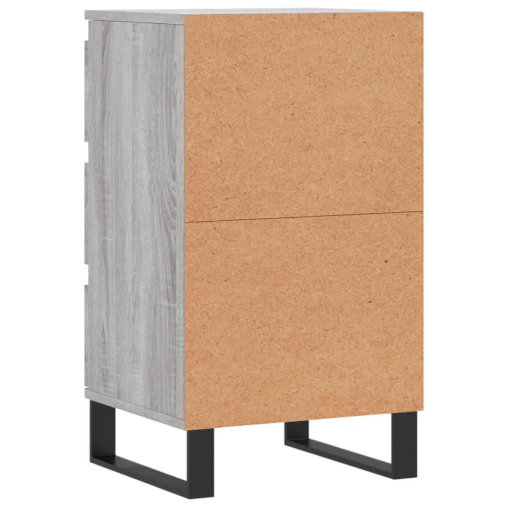 Sideboard Grau Sonoma 40x35x70 cm Holzwerkstoff