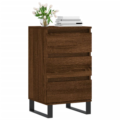 Sideboard Braun Eichen-Optik 40x35x70 cm Holzwerkstoff