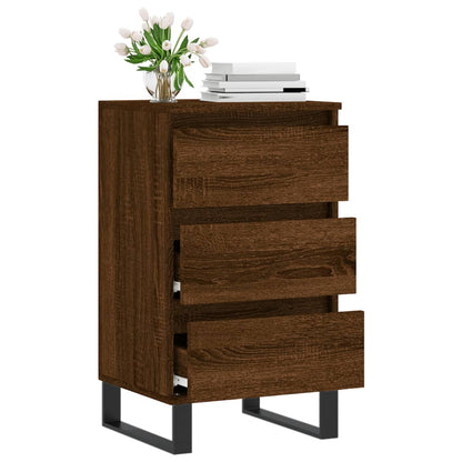 Sideboard Braun Eichen-Optik 40x35x70 cm Holzwerkstoff