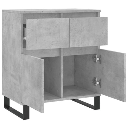 Sideboard Betongrau 60x35x70 cm Holzwerkstoff