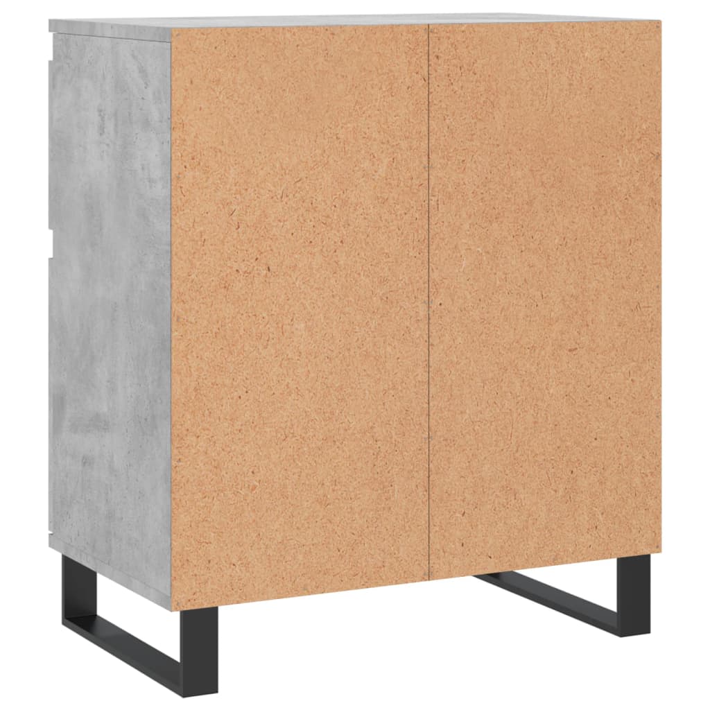 Sideboard Betongrau 60x35x70 cm Holzwerkstoff