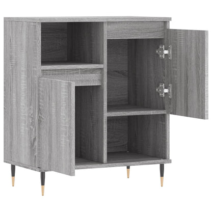 Sideboard Grau Sonoma 60x35x70 cm Holzwerkstoff