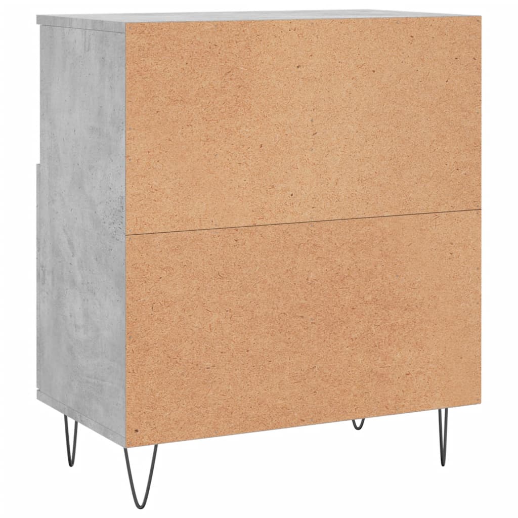 Sideboard Betongrau 60x35x70 cm Holzwerkstoff