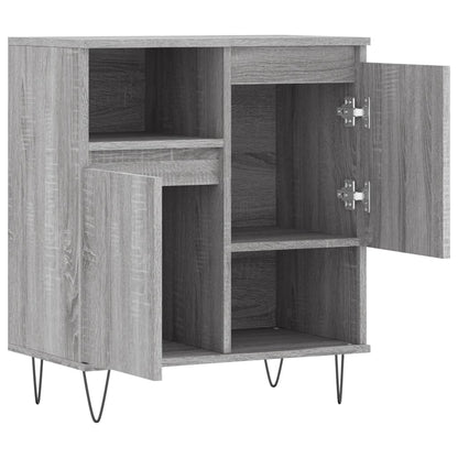 Sideboard Grau Sonoma 60x35x70 cm Holzwerkstoff