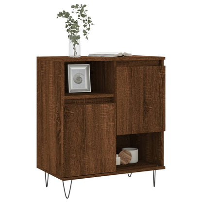 Sideboard Braun Eichen-Optik 60x35x70 cm Holzwerkstoff