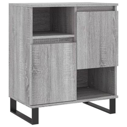 Sideboard Grau Sonoma 60x35x70 cm Holzwerkstoff