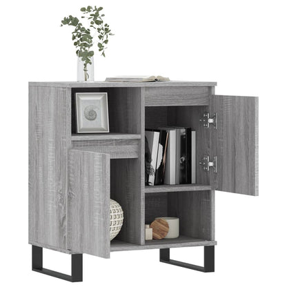 Sideboard Grau Sonoma 60x35x70 cm Holzwerkstoff