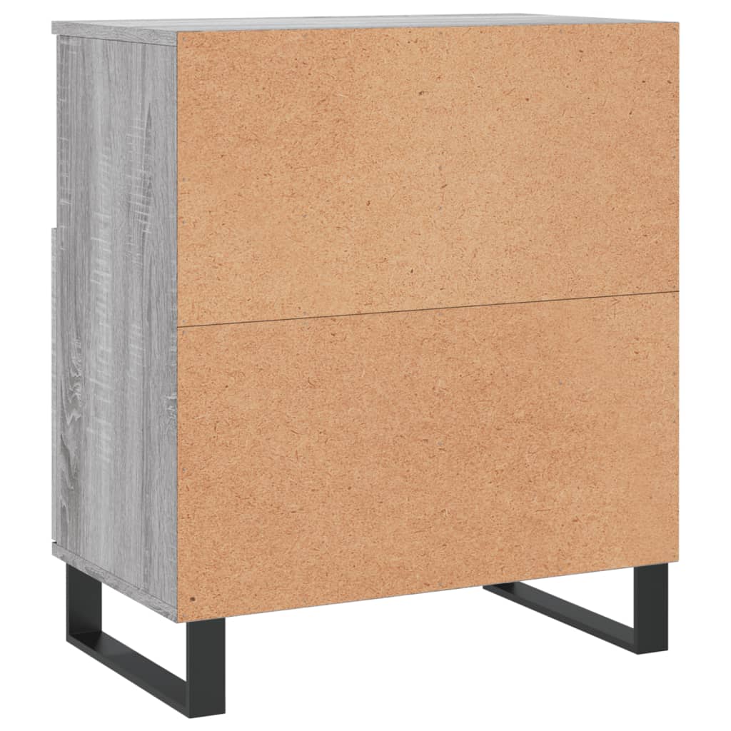 Sideboard Grau Sonoma 60x35x70 cm Holzwerkstoff