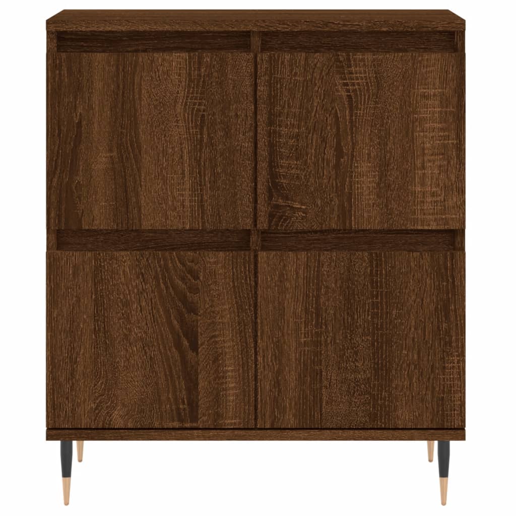 Sideboard Braun Eichen-Optik 60x35x70 cm Holzwerkstoff