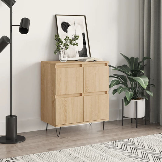 Sideboard Sonoma-Eiche 60x35x70 cm Holzwerkstoff