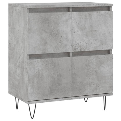 Sideboard Betongrau 60x35x70 cm Holzwerkstoff