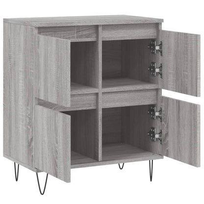 Sideboard Grau Sonoma 60x35x70 cm Holzwerkstoff