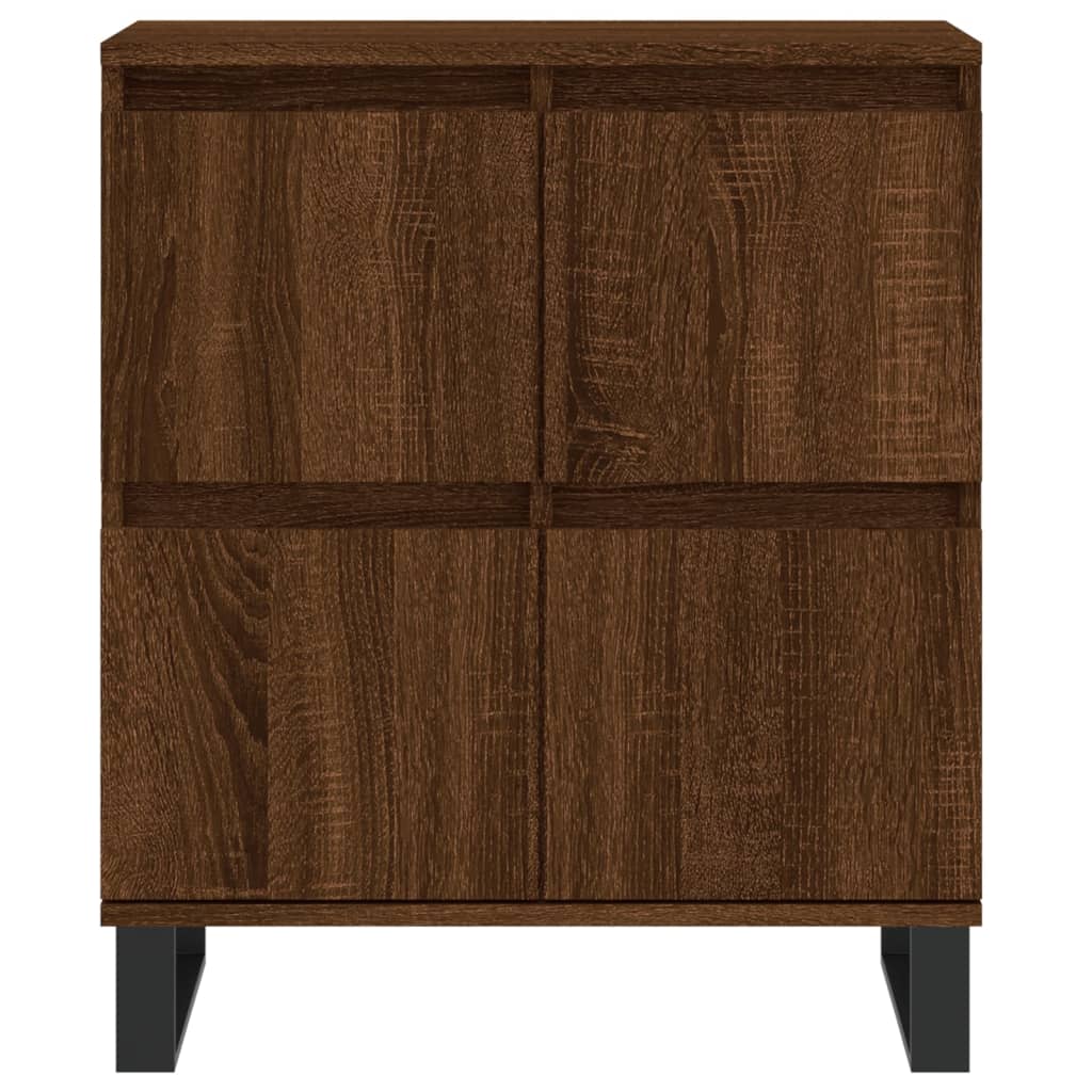 Sideboard Braun Eichen-Optik 60x35x70 cm Holzwerkstoff