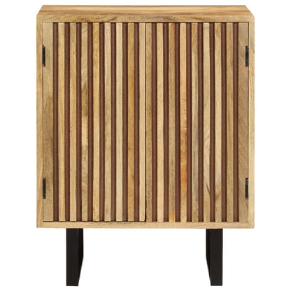 Sideboard mit 2 Türen 55x35x70 cm Massivholz Mango