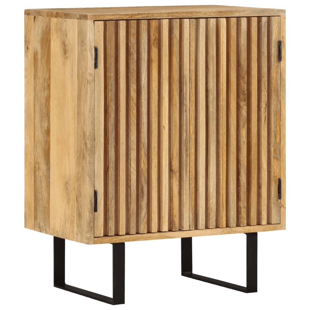 Sideboard mit 2 Türen 55x35x70 cm Massivholz Mango