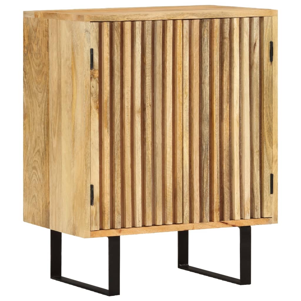 Sideboard mit 2 Türen 55x35x70 cm Massivholz Mango